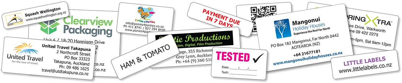 personalised labels